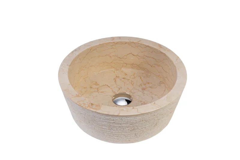 Umivaonik nadgradni MINOTTI ODELISSE ROUGH fi 400x150 mramorni